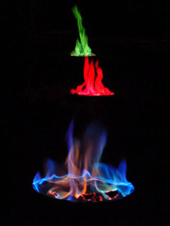 colored fire