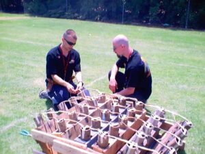 fireworks finale setup