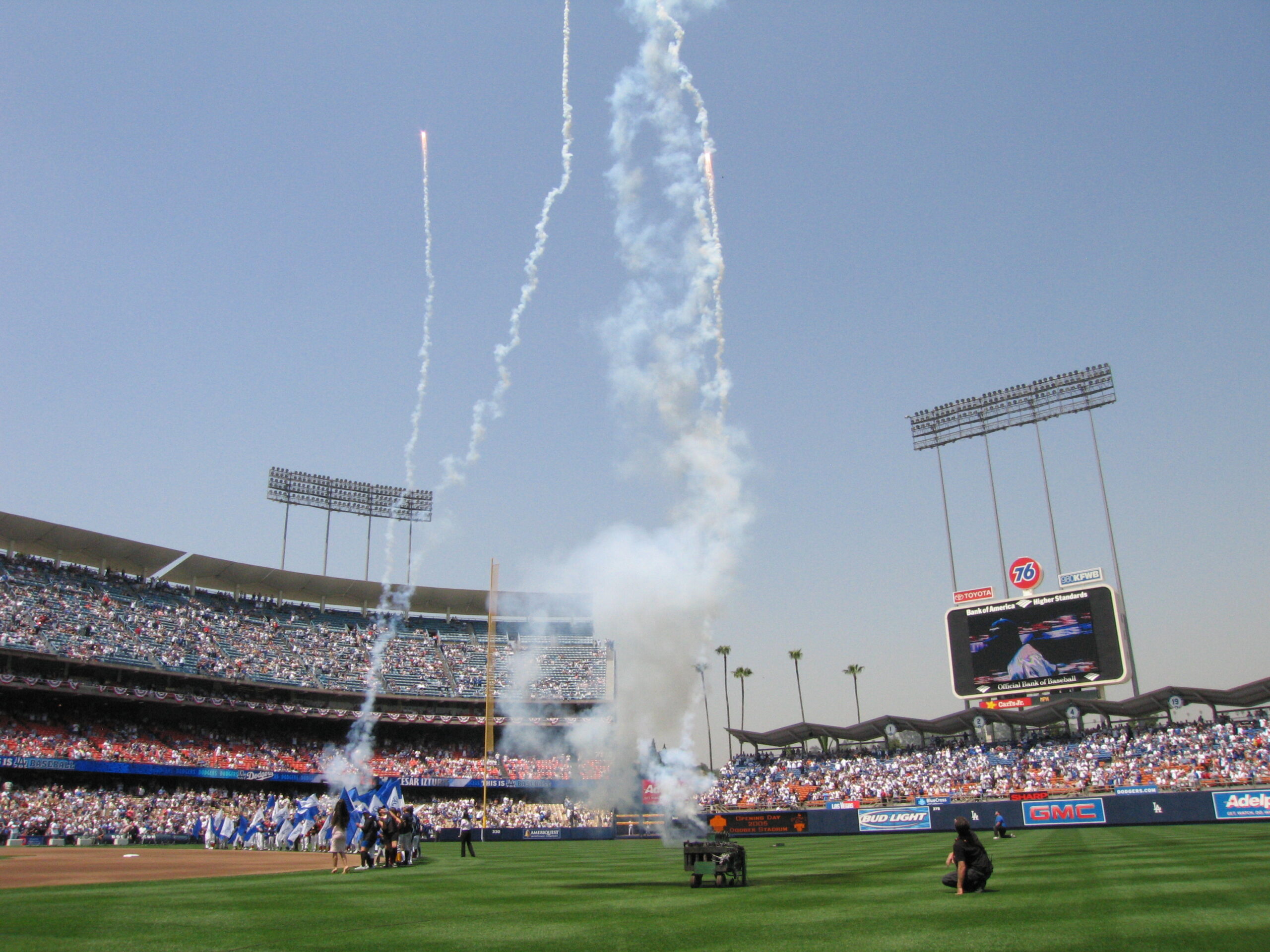 stadium fireworks show